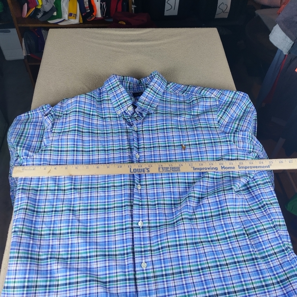 Ralph Lauren Men's Size 2XL Button Up Causal Wear Dress Shirt - Picture 9 of 10